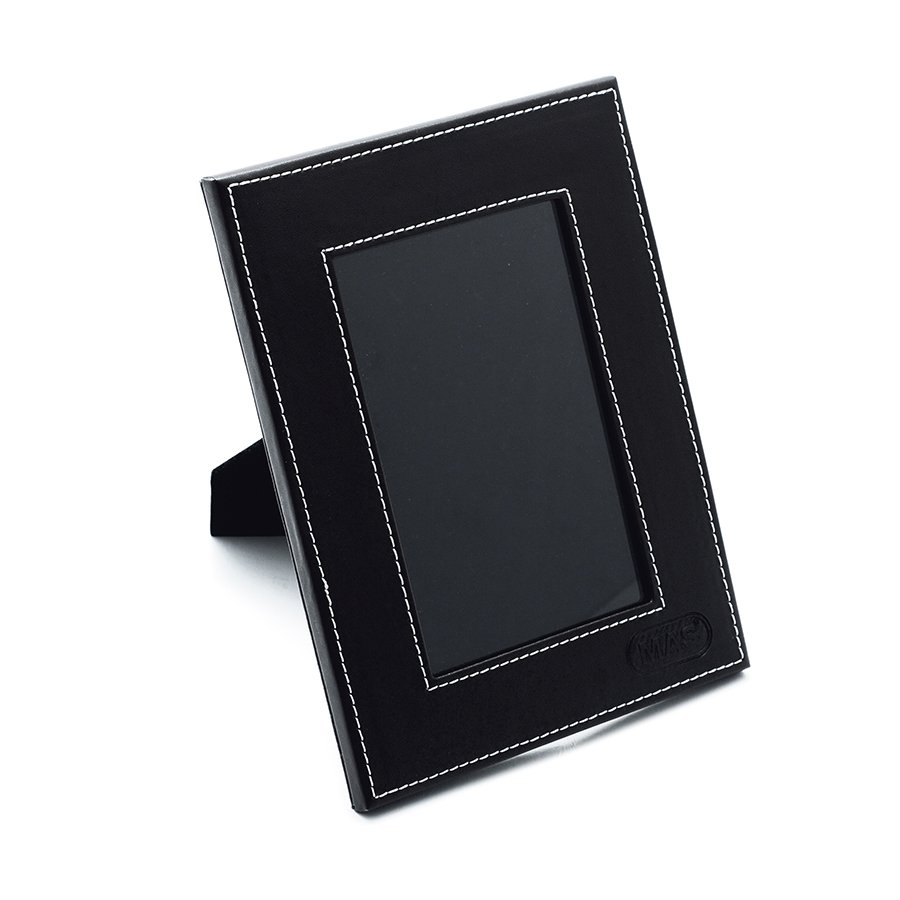 MAS 3828 Suni Deri Resim Çerçevesi, Siyah