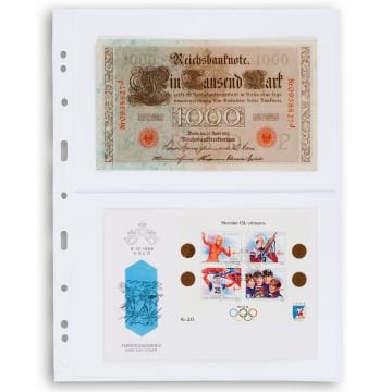 Leuchtturm GRANDE Kağıt Para, Zarf, Efemera İçin Yapraklar, 2C (150 X 216 mm)