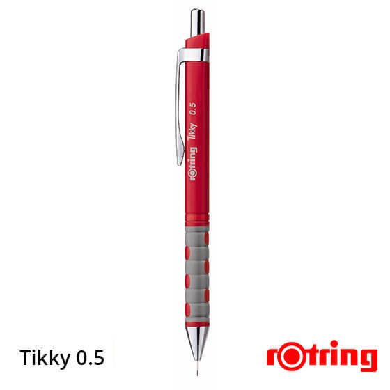 Rotring Tikky Uçlu Kalem 0.5, Kırmızı