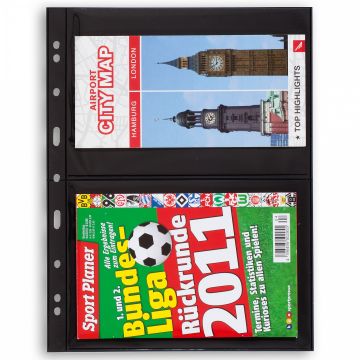 Leuchtturm GRANDE Kağıt Para, Zarf, Efemera İçin Yapraklar, 2S (105 X 216 MM)