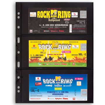 Leuchtturm GRANDE Kağıt Para, Zarf, Efemera İçin Yapraklar, 3S (98 X 216 mm)