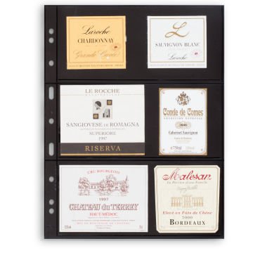 Leuchtturm GRANDE Kağıt Para, Zarf, Efemera İçin Yapraklar, 3S (98 X 216 mm)