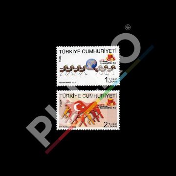 2012 Uluslararası Kooperatifler Yılı (6 Haziran 2012) - Türkiye Cumhuriyeti Pul Koleksiyonu