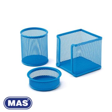 Mas 505 Metal Perfore Üçlü Set, Mavi