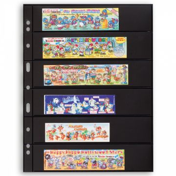 Leuchtturm GRANDE Kağıt Para, Zarf, Efemera İçin Yapraklar, 6S (46 X 216 mm)