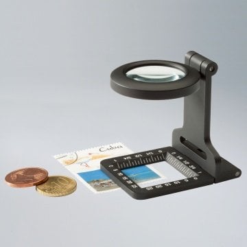 Leuchtturm Pratik Döküm Demir Cep Büyüteci, 5X