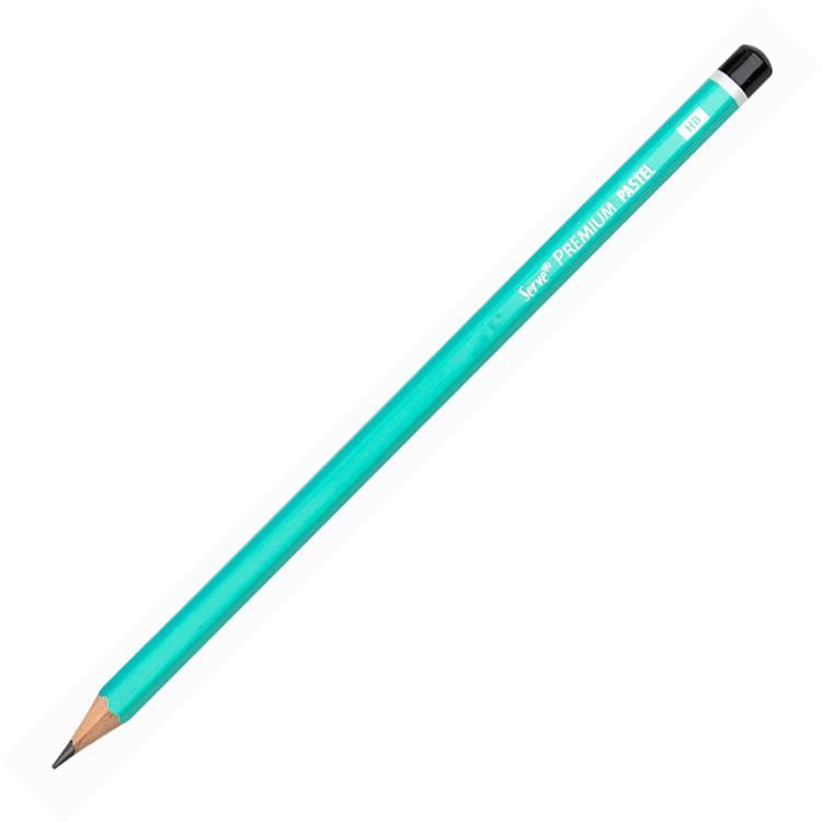 SERVE Premium Kurşun Kalem, Pastel Nane Yeşili
