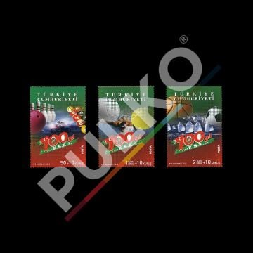 Karşıyaka Spor Kulübünün 100. Yılı (1 Kasım 2012) - Türkiye Cumhuriyeti Pul Koleksiyonu