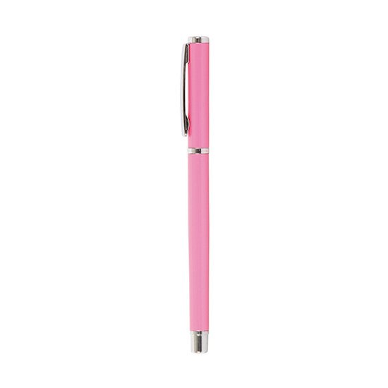 PULKO Promosyon Zarif, Metal Kasa, Roller Kalem, 016 Açık Pembe