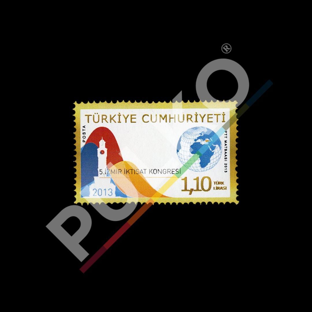 5. İzmir İktisat Kongresi (30 Ekim 2013) - Türkiye Cumhuriyeti Pul Koleksiyonu