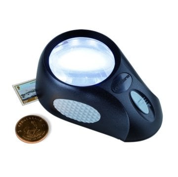 Leuchtturm BULLAUGE 5X, 6 LED'li, 3 Kademeli Büyüteç