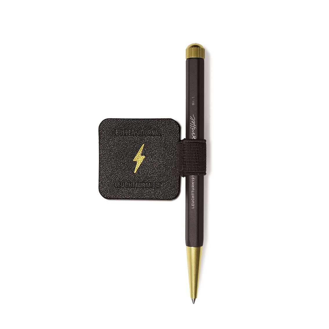 Leuchtturm1917子弹日记系列笔环，黑色笔夹