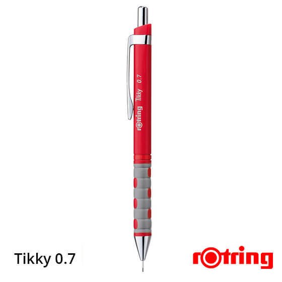Rotring Tikky Uçlu Kalem 0.7, Kırmızı