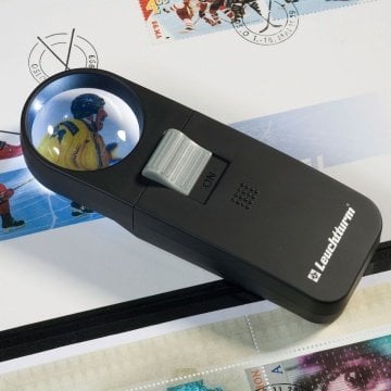 Leuchtturm LED'li 7X Cep Boy Büyüteç