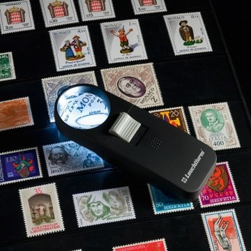 Leuchtturm LED'li 7X Cep Boy Büyüteç