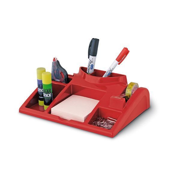 MAS 812 Trendy Desk Organizer, Kırmızı