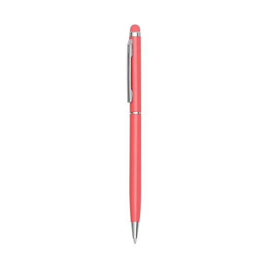 PULKO Promosyon ThinyTouch, Dokunmatik Ekran Uçlu, Metal Kasa, Tükenmez Kalem, 026 Açık Pembe