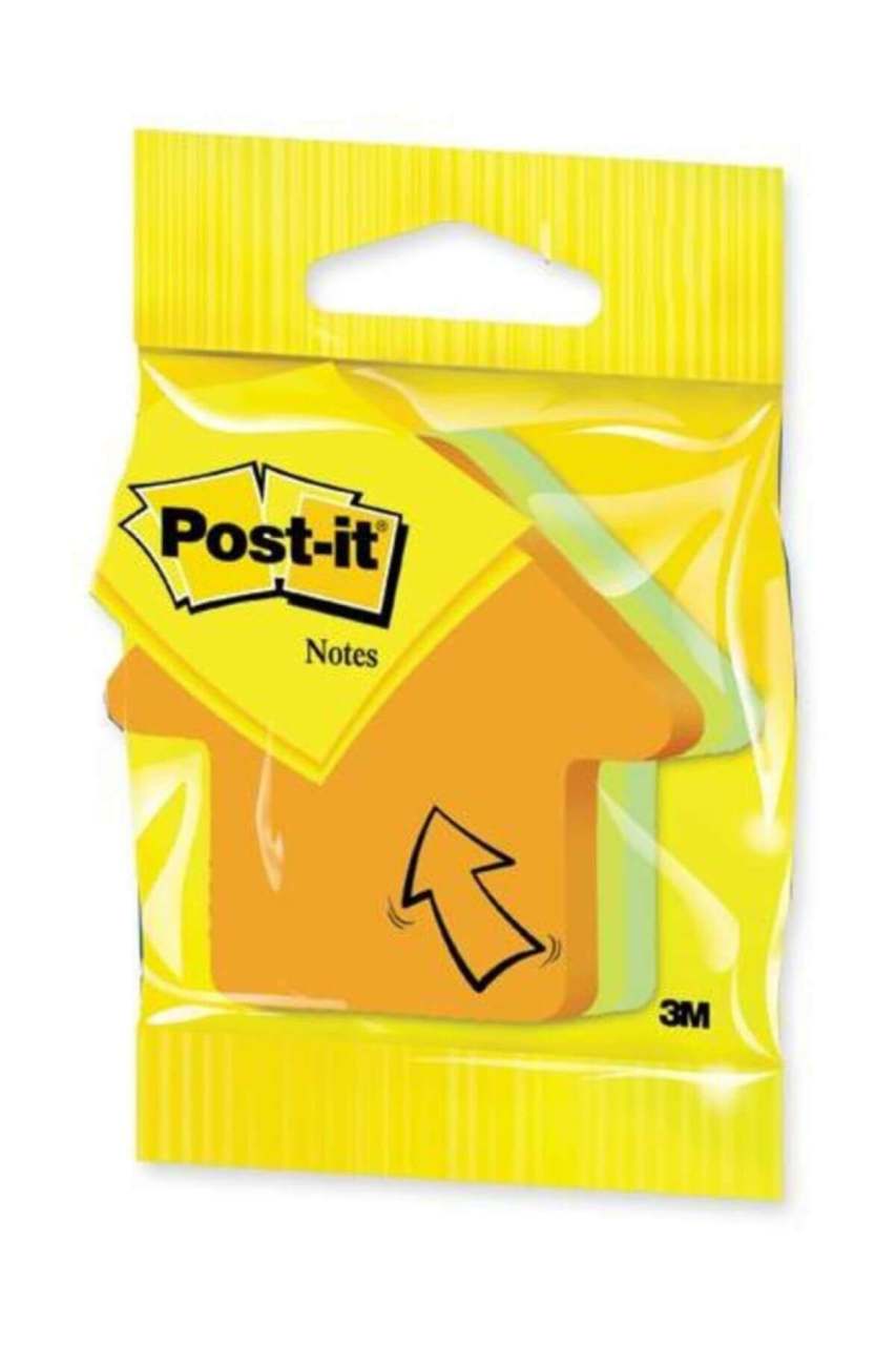 Post-it Yapışkan Notluk, 3 Farklı Renk Ok Şeklinde 225 Yaprak