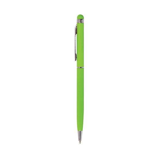 PULKO Promosyon ThinyTouch, Dokunmatik Ekran Uçlu, Metal Kasa, Tükenmez Kalem, 026 Fıstık Yeşili