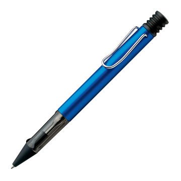 Lamy Al-Star Tükenmez Kalem, Alüminyum Gövde, Ergonomik Grip, Koyu Mavi