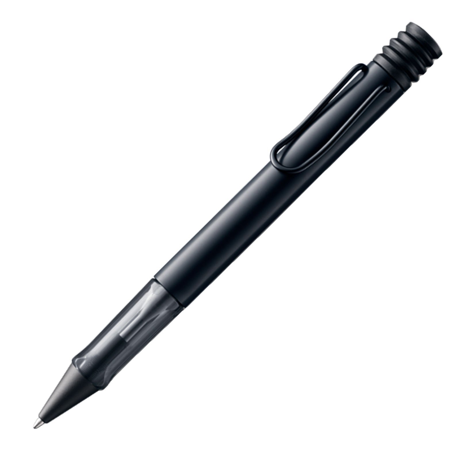 Lamy Al-Star Tükenmez Kalem, Alüminyum Gövde, Ergonomik Grip, Mat Siyah