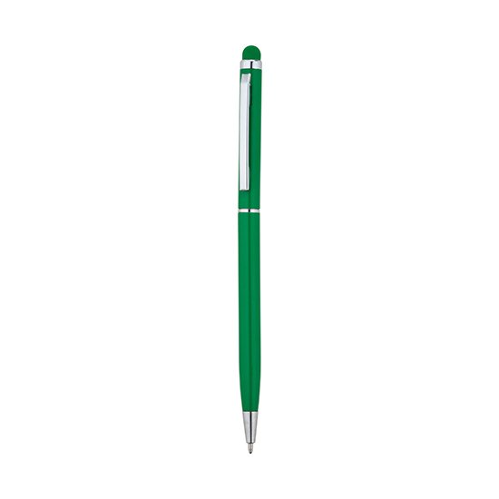 PULKO Promosyon ThinyTouch, Dokunmatik Ekran Uçlu, Metal Kasa, Tükenmez Kalem, 026 Yeşil