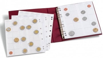 Leuchtturm Numis F, 5 Adet Numis Madeni Para Yaprağı İle Beraber