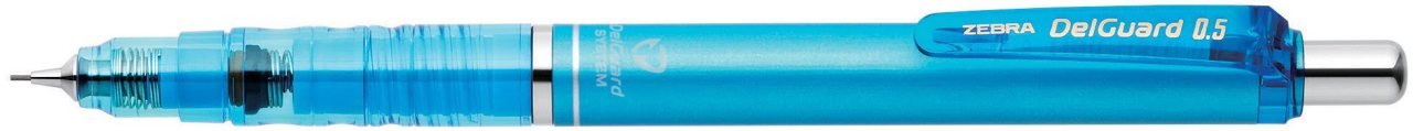 ZEBRA DelGuard Versatil Kalem 0.5 mm (Uçlu Kalem), Açık Mavi