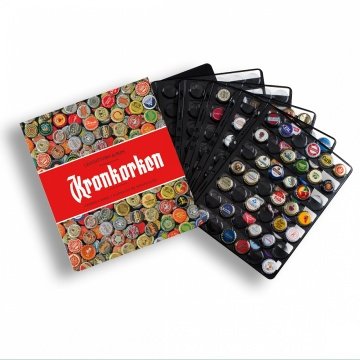 Leuchtturm Şişe Kapağı Koleksiyonu Albümü (280x325x80mm), 210 Adet Kapasiteli (Max. Kapasite 378 dir.)