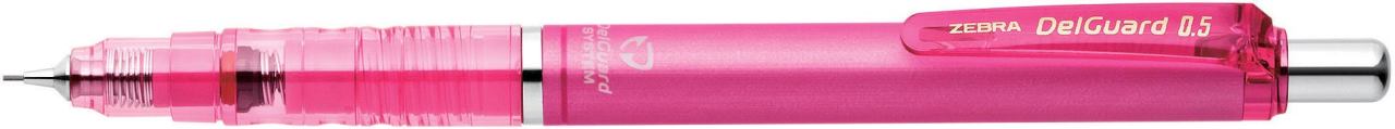 ZEBRA DelGuard Versatil Kalem 0.5 mm (Uçlu Kalem), Pembe