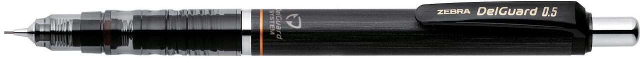 ZEBRA DelGuard Versatil Kalem 0.5 mm (Uçlu Kalem), Siyah