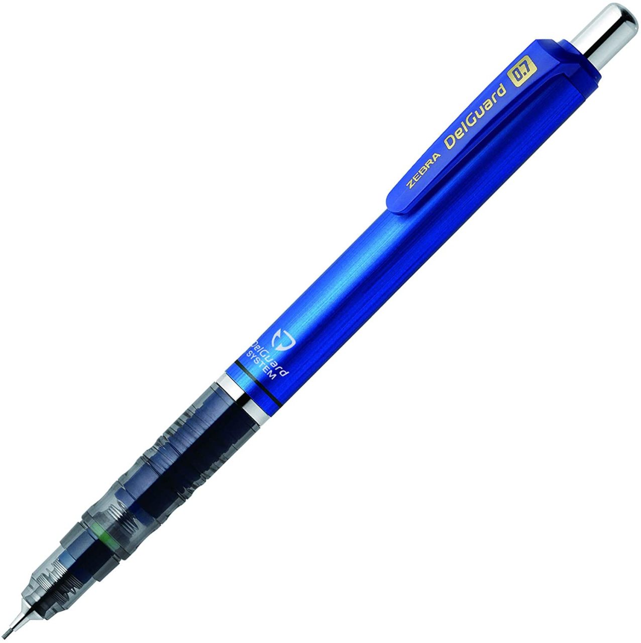 ZEBRA DelGuard Versatil Kalem 0.7 mm (Uçlu Kalem), Mavi