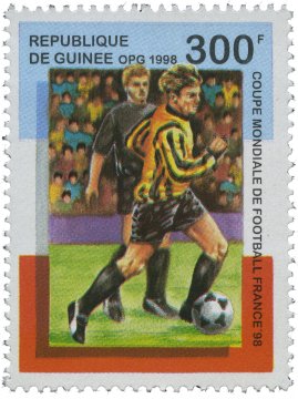 PULKO HistorY 1970 Gine Cumhuriyeti - 1998 - Spor (Futbol) Temalı Pul Koleksiyonu