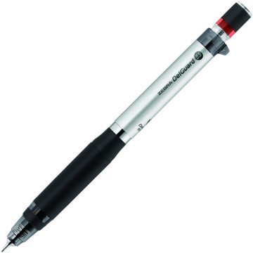 ZEBRA DelGuard Type-ER Versatil Kalem 0.5 mm (Uçlu Kalem), Gümüş