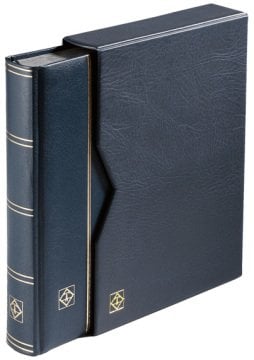 Leuchtturm Pul Defteri PREMIUM S64 SET, A4, 32 Yaprak, 64 Sayfa, Full Asetat(Tamamen Şeffaf) Siyah Zemin, Kasetli