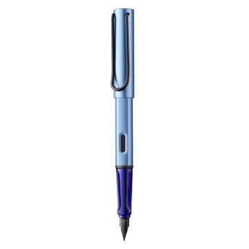 Lamy Al-Star Dolma Kalem, Alüminyum Gövde, Ergonomik Grip, Siyah Çelik Uç, Aquatic - Medium (M) Uç