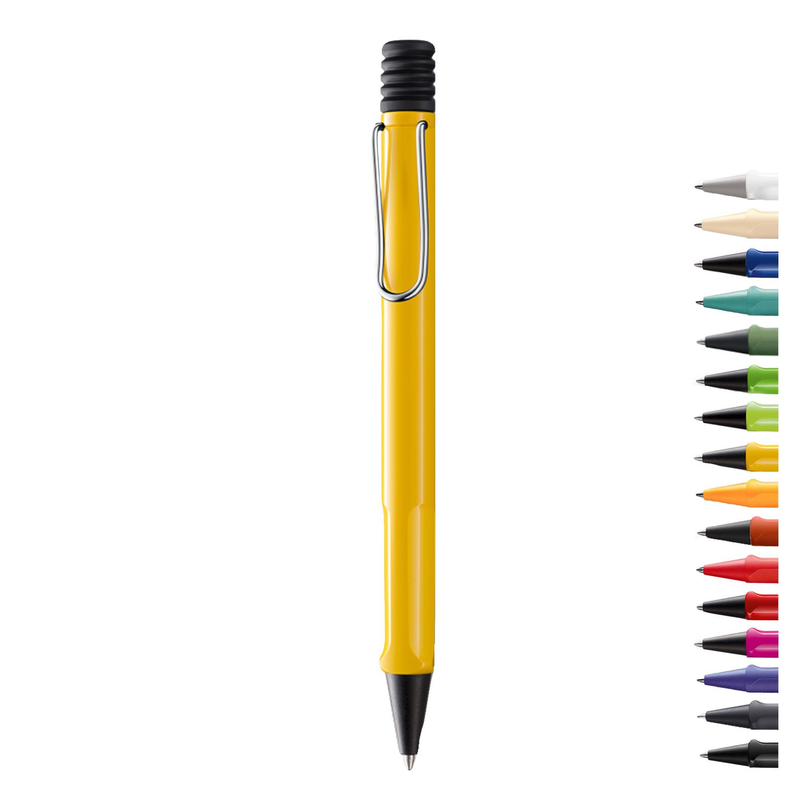 Lamy Safari Tükenmez Kalem, Dayanıklı Plastik Gövde, Ergonomik Grip, Çelik Klips,