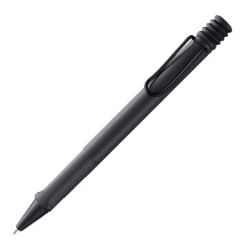 Lamy Safari Tükenmez Kalem, Dayanıklı Plastik Gövde, Ergonomik Grip, Çelik Klips, Mat Siyah