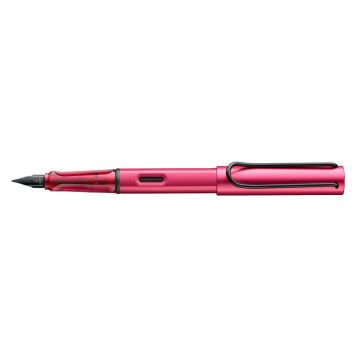 Lamy Al-Star Dolma Kalem, Alüminyum Gövde, Ergonomik Grip, Siyah Çelik Uç, Fiery - Medium (M) Uç