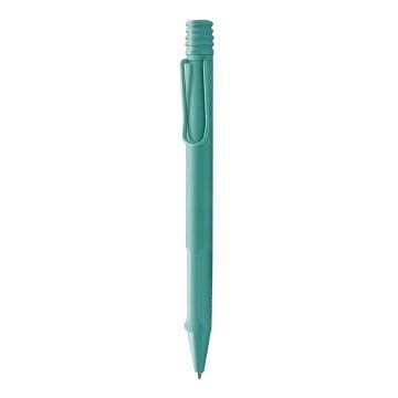 Lamy Safari Tükenmez Kalem, Dayanıklı Plastik Gövde, Ergonomik Grip, Çelik Klips, Parlak Aquamarin