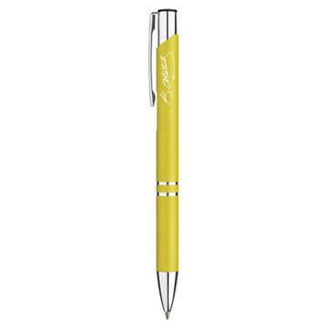 PULKO Promosyon Classic Lines II, Metal Kasa, Tükenmez Kalem, 041 (K. Atatürk İmzalı), Sarı