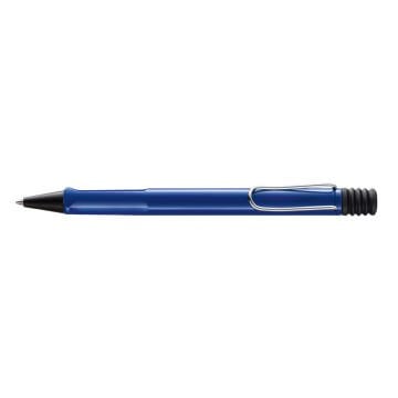 Lamy Safari Tükenmez Kalem, Dayanıklı Plastik Gövde, Ergonomik Grip, Çelik Klips, Parlak Mavi