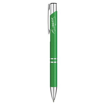 PULKO Promosyon Classic Lines II, Metal Kasa, Tükenmez Kalem, 041 (K. Atatürk İmzalı), Yeşil