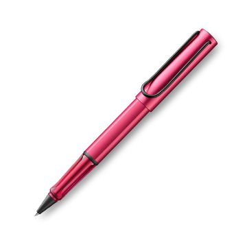 Lamy Al-Star Roller Kalem, Alüminyum Gövde, Ergonomik Şeffaf Grip, Fiery