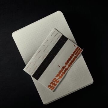 Leuchtturm1917 Bullet Journal Cep Boy, 3'lü Paket, 46 Numaralandırılmış Sayfa, Noktalı,
