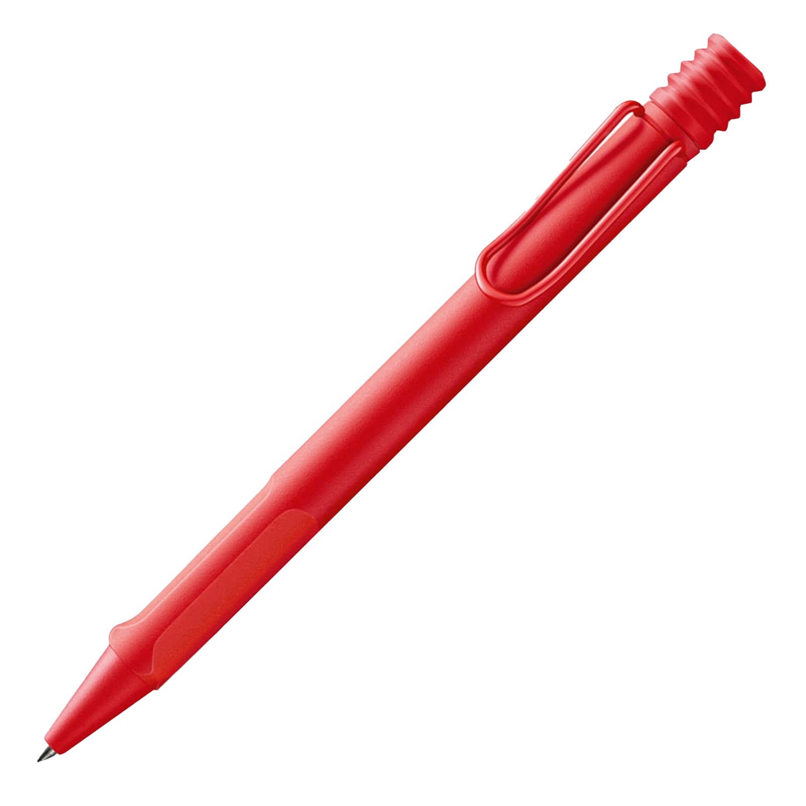 Lamy Safari Tükenmez Kalem, Dayanıklı Plastik Gövde, Ergonomik Grip, Çelik Klips, Strawberry