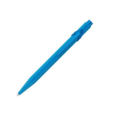 CaranD'ache 849 Limited Edition, Claim Your Style Polar Blue Tükenmez Kalem, Özel Metal Kutusu ile, Azure Blue