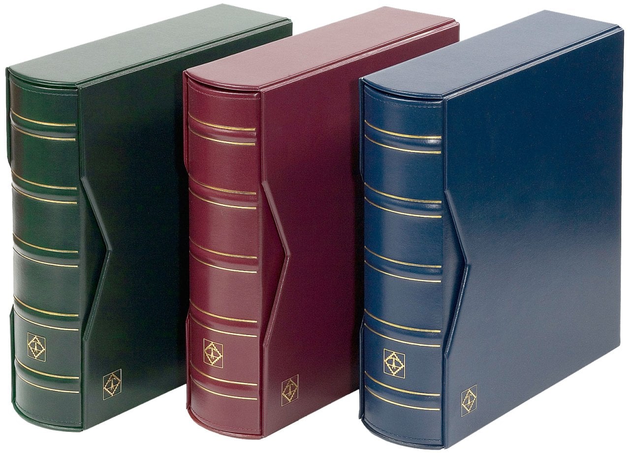 Leuchtturm Klasik 200 Adet Kapasiteli FDC ve Fotoğraf Albümü, Standart Format (Cep Boyutları: 195 X 130 mm)