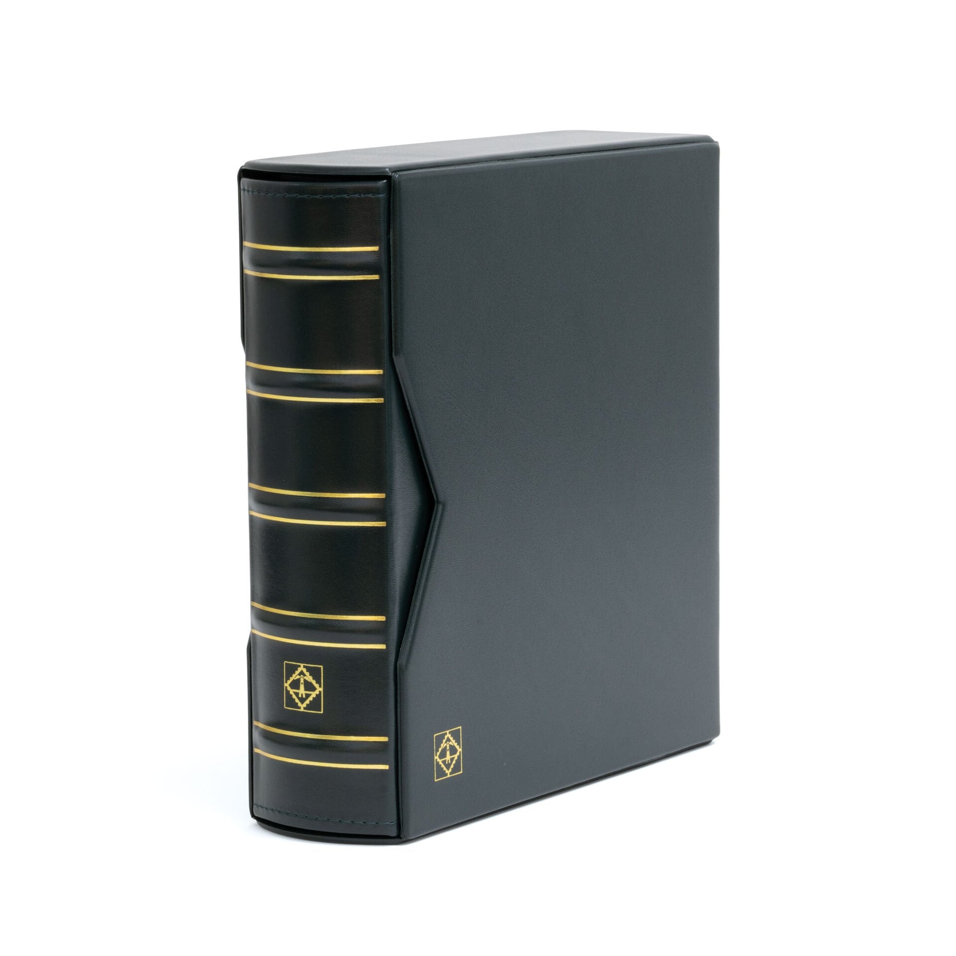 Leuchtturm Klasik 200 Adet Kapasiteli FDC ve Fotoğraf Albümü, Standart Format (Cep Boyutları: 195 X 130 mm) Koyu Yeşil