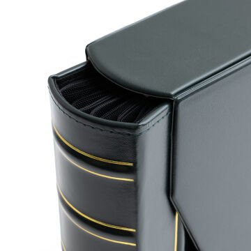 Leuchtturm Klasik 200 Adet Kapasiteli FDC ve Fotoğraf Albümü, Standart Format (Cep Boyutları: 195 X 130 mm) Koyu Yeşil